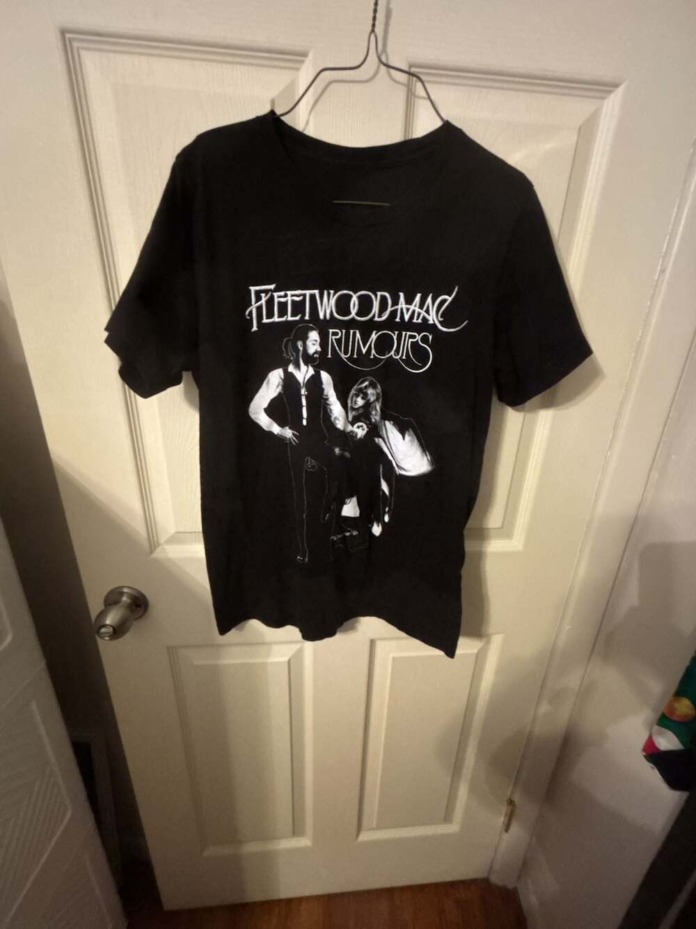 Fleetwood Mac Rumours Album Black T-Shirt